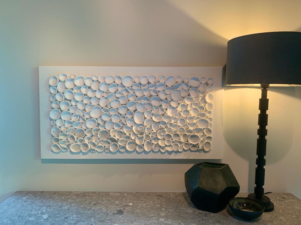 Schilderij 'Dot.Com' Keramiek